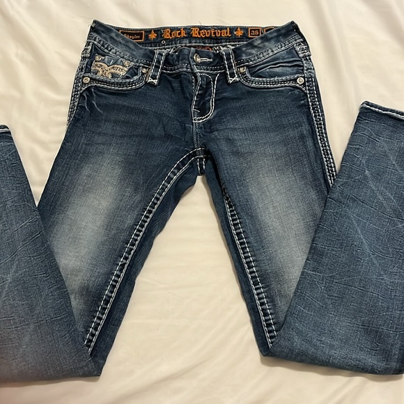 Rock Revivals Skinny Jeans - Picture 2 of 3